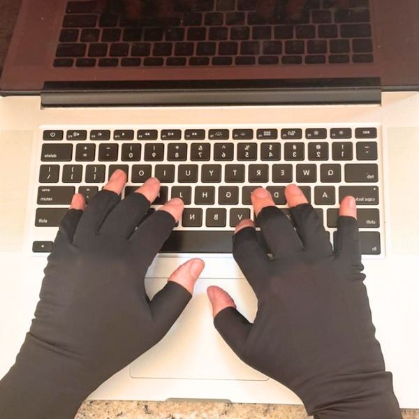 Fingerless gloves best sale for typing