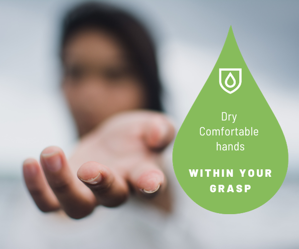 Dry, Comfortable Hands Within Your Grasp – SWEAT GUARD® International