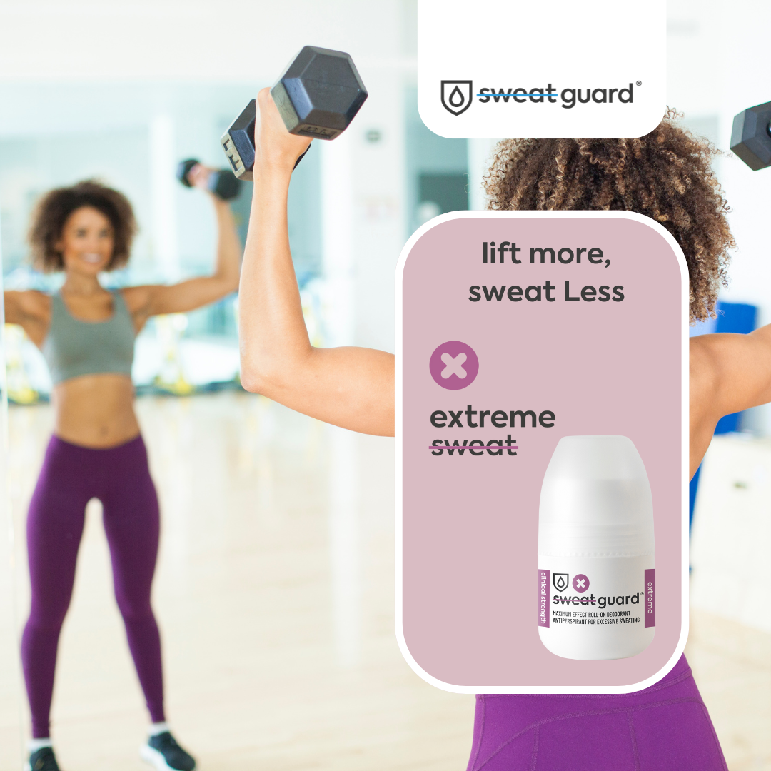 Feel confident and dry with SWEAT GUARD's Extreme