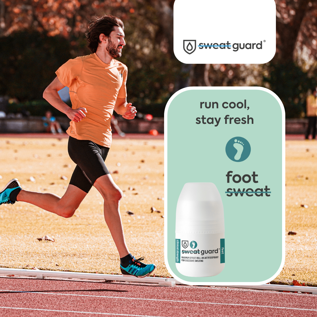 Feel the confidence gained from having sweat free, dry skin.